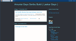 Desktop Screenshot of laskargayo.blogspot.com