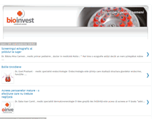 Tablet Screenshot of bioinvestmedicalcenter.blogspot.com