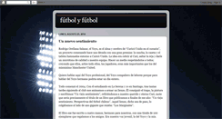 Desktop Screenshot of futboliachile.blogspot.com