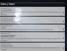 Tablet Screenshot of futboliachile.blogspot.com