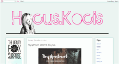 Desktop Screenshot of hocuskocis.blogspot.com