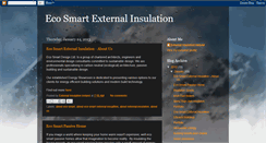 Desktop Screenshot of eco-smart-external-insulation.blogspot.com