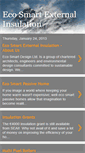 Mobile Screenshot of eco-smart-external-insulation.blogspot.com