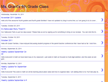 Tablet Screenshot of msgrants4thgrade.blogspot.com