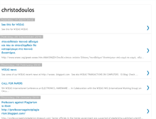 Tablet Screenshot of album-for-christodoulos.blogspot.com