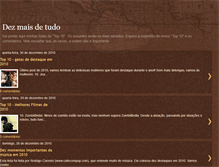 Tablet Screenshot of dezmaisdetudo.blogspot.com