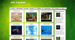 Desktop Screenshot of friv3games.blogspot.com