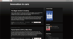 Desktop Screenshot of carinnovations.blogspot.com