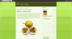 Desktop Screenshot of jugosdefruta.blogspot.com