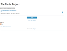 Tablet Screenshot of fiestaproject.blogspot.com