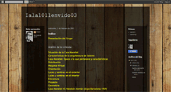 Desktop Screenshot of iala1011envido003.blogspot.com
