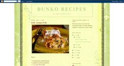 Desktop Screenshot of bunkorecipes2005.blogspot.com