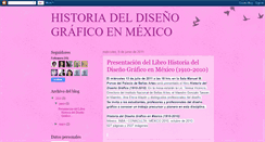 Desktop Screenshot of historiadisgrafmex.blogspot.com