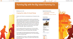 Desktop Screenshot of bigislandrunningcompany.blogspot.com