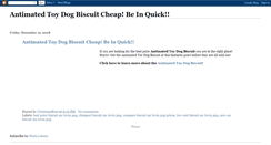 Desktop Screenshot of animated-toy-dog-biscuit.blogspot.com