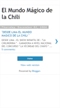 Mobile Screenshot of elmundomagicodelachili.blogspot.com