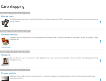 Tablet Screenshot of caroshopping.blogspot.com