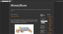 Desktop Screenshot of mosaicblues.blogspot.com