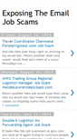 Mobile Screenshot of exposingemailscams.blogspot.com