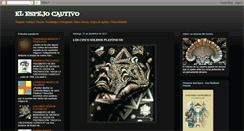 Desktop Screenshot of elespejocautivo.blogspot.com