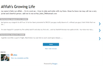 Tablet Screenshot of afifahgrowinglife.blogspot.com