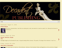 Tablet Screenshot of decadentpublishing.blogspot.com