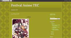 Desktop Screenshot of festivalanimetec.blogspot.com