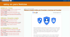Desktop Screenshot of estoyenparonoticias.blogspot.com