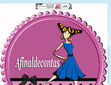 Tablet Screenshot of afinaldecontasloja.blogspot.com