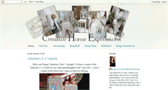 Desktop Screenshot of creativehomeexpressions.blogspot.com