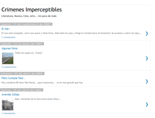 Tablet Screenshot of crimenesimperceptibles.blogspot.com