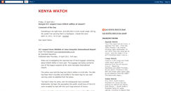 Desktop Screenshot of kenyawatch.blogspot.com