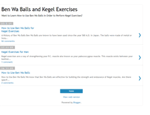Tablet Screenshot of benwaballskegelexercises.blogspot.com