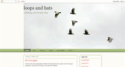 Desktop Screenshot of loopsnhats.blogspot.com