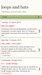 Mobile Screenshot of loopsnhats.blogspot.com