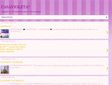 Tablet Screenshot of casavioletablog.blogspot.com