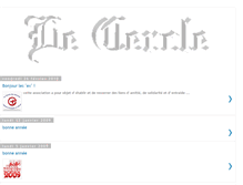 Tablet Screenshot of notrecercle.blogspot.com