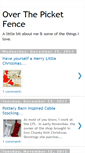 Mobile Screenshot of gaboverthepicketfence.blogspot.com