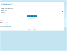 Tablet Screenshot of fairygardens.blogspot.com