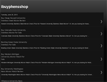 Tablet Screenshot of ibuyphensshop.blogspot.com