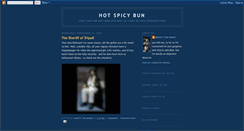 Desktop Screenshot of hotspicybun.blogspot.com