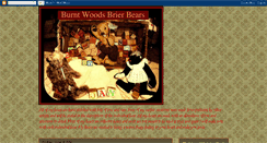 Desktop Screenshot of burntwoodsbears.blogspot.com