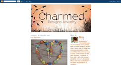 Desktop Screenshot of charmeddesignsjewelry.blogspot.com