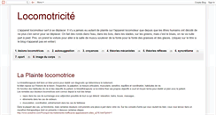 Desktop Screenshot of locomotricite.blogspot.com