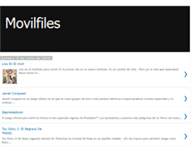 Tablet Screenshot of movilfiles.blogspot.com