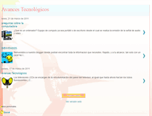 Tablet Screenshot of david-avancestecnologicos.blogspot.com