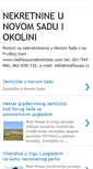 Mobile Screenshot of nekretninenovisad.blogspot.com