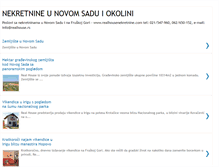 Tablet Screenshot of nekretninenovisad.blogspot.com