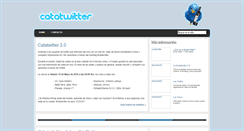 Desktop Screenshot of catatwitter.blogspot.com