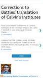 Mobile Screenshot of calvinbattlescorrections.blogspot.com